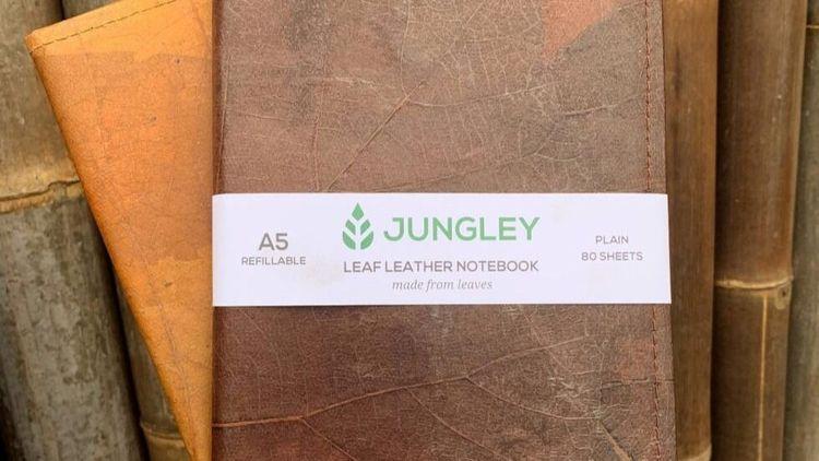 Vegan leather notebook by Jungley