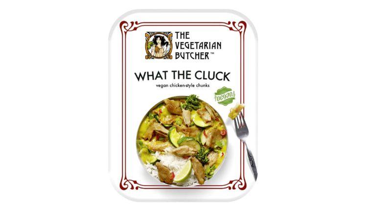 Funny vegan food product called ‘What The Cluck’ by The Vegetarian Butcher